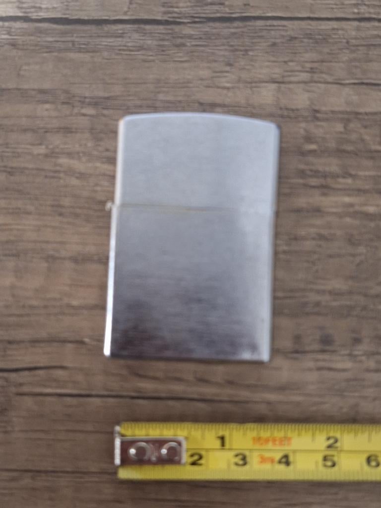 Oude imitatie Zippo aansteker K.P. jaren 80, Verzamelen, Ophalen of Verzenden, Zo goed als nieuw, Aansteker