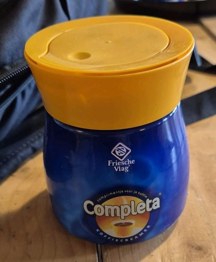 GEZOCHT : Completa creamer glazen pot, Ophalen