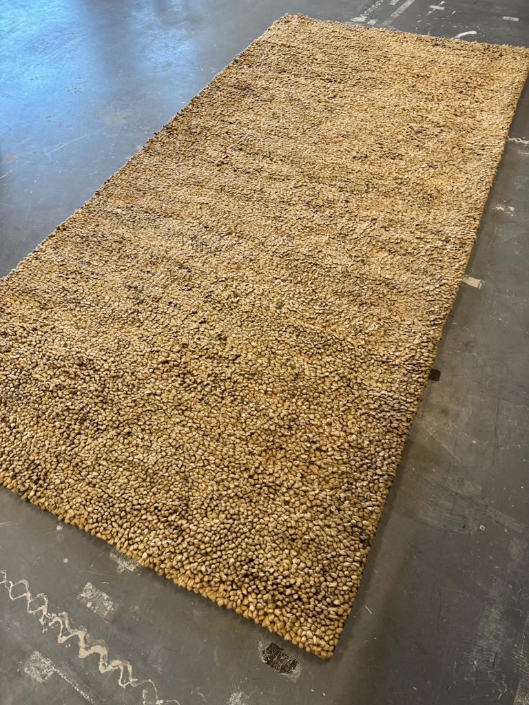 Nette Kymo SG Marble vloerkleed | Shaggy Wool Caramel, Huis en Inrichting, Stoffering | Tapijten en Kleden, Ophalen, 200 cm of meer