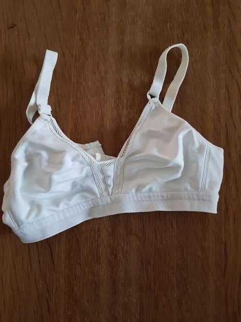 Witte BH maat 40/75B, Kleding | Dames, Ondergoed en Lingerie, Queentex, Verzenden, Wit, BH