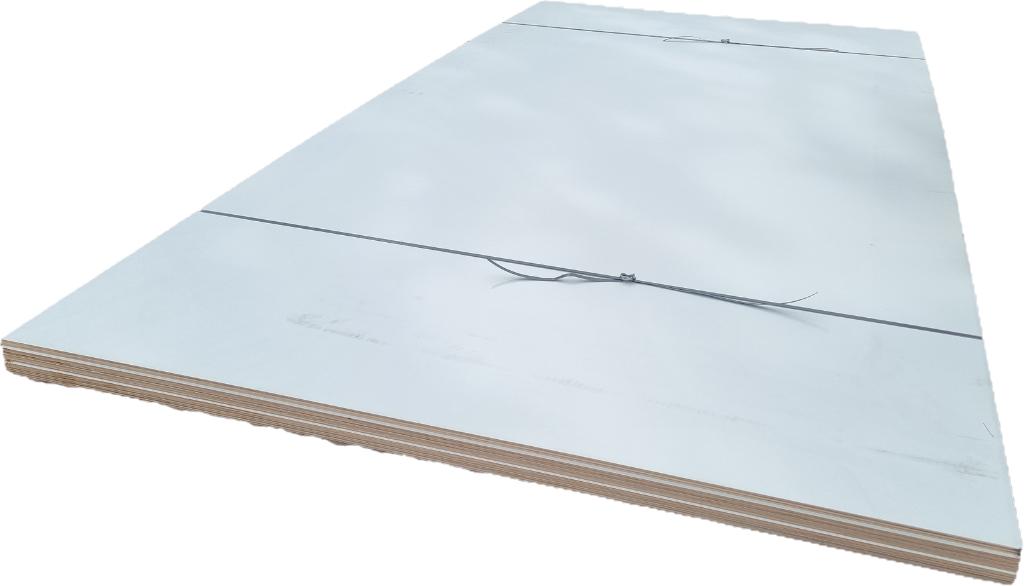 5 Okoume Multiplex  153x305 cm 12 mm dik -  nr: P10, Ophalen, Nieuw, Multiplex