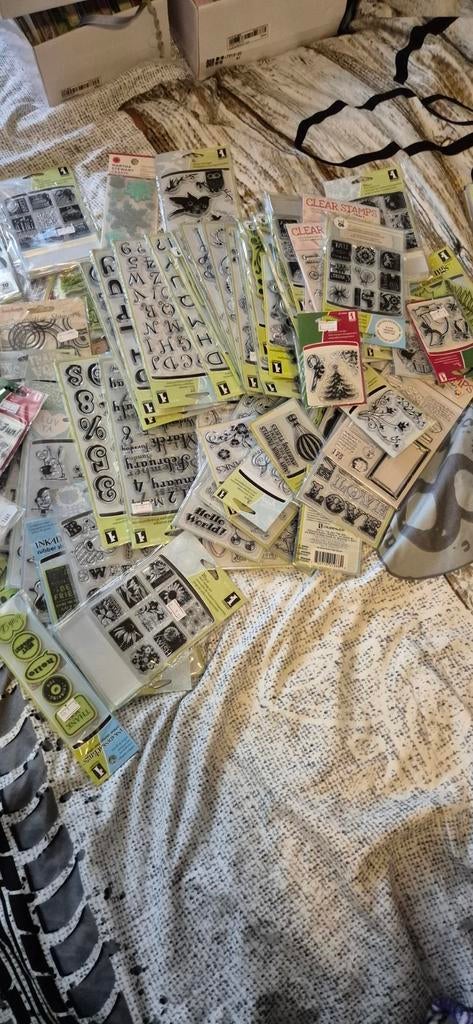 Stempels 80 setjes, Ophalen of Verzenden, Nieuw, Overige thema's, Overige typen