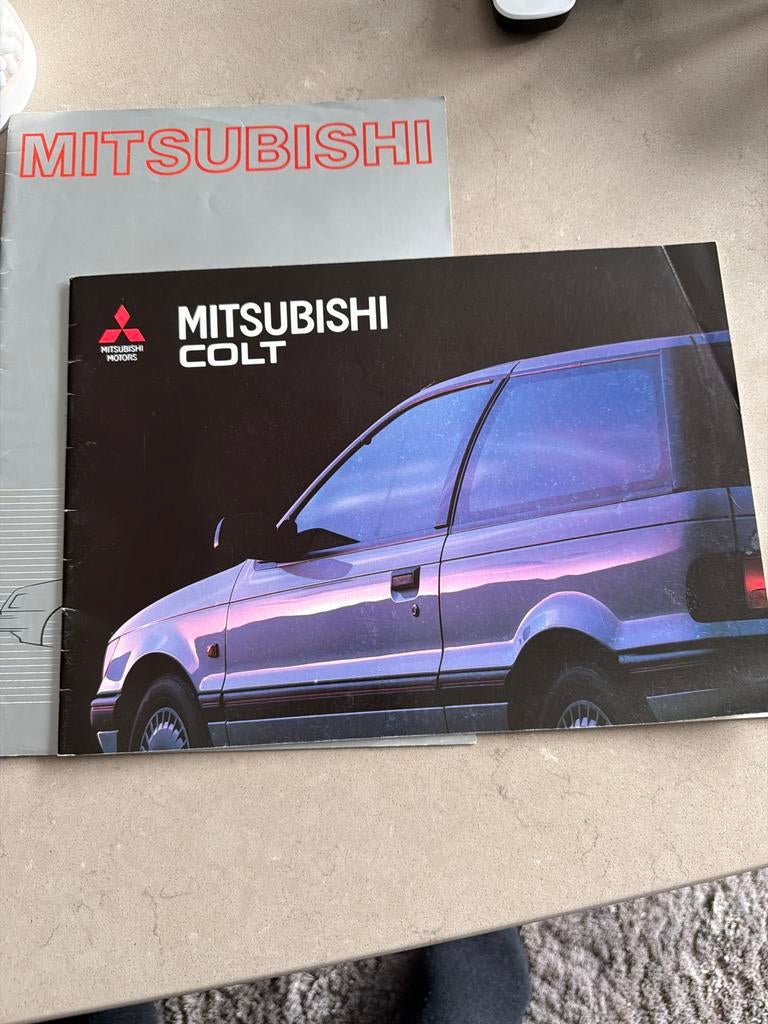Mitsubishi Colt Brochure - Zeldzaam!, Ophalen of Verzenden, Zo goed als nieuw, Mitsubishi