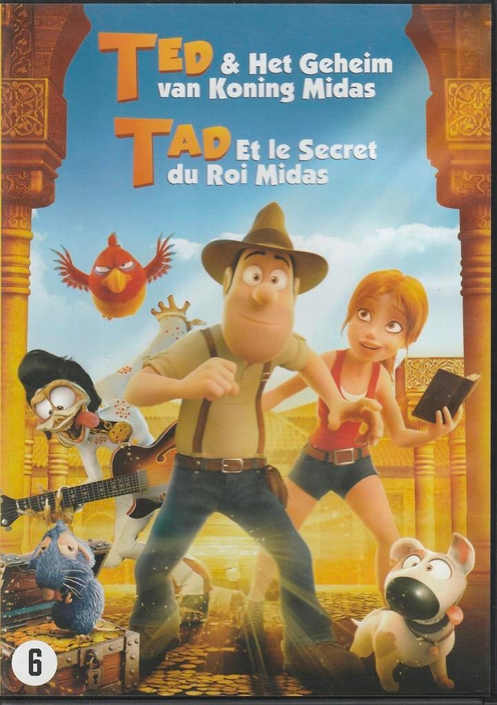 Ted 2 & Het Geheim Van Koning Midas (2017) NL dvd, Cd's en Dvd's, Dvd's | Tekenfilms en Animatie, Alle leeftijden, Ophalen of Verzenden
