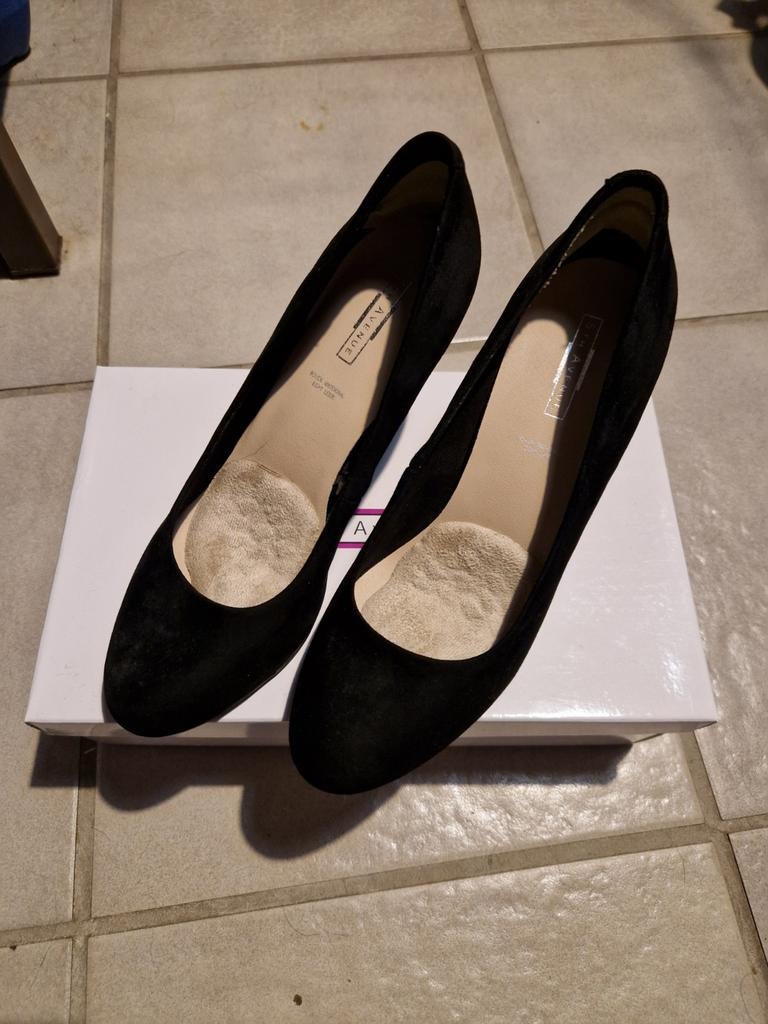 Elegante zwarte pumps van 5th Avenue, Pumps, Zwart, Ophalen of Verzenden, Zo goed als nieuw