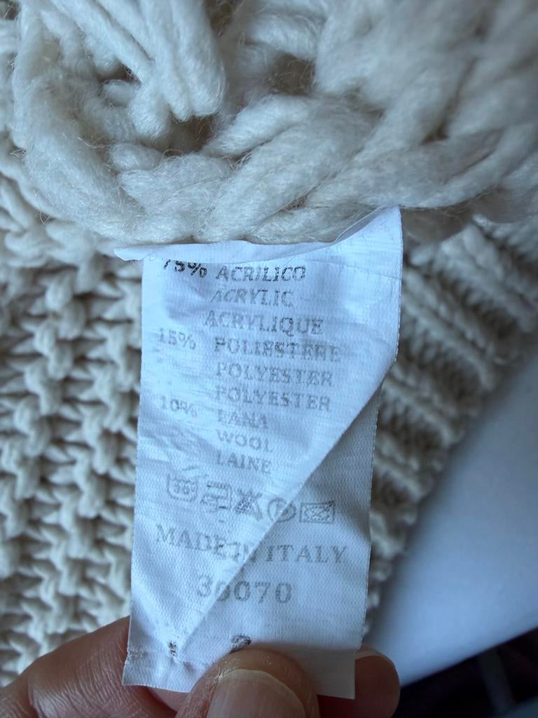Gebreid vestje Amaretta Pronto Moda - Beige, Ophalen of Verzenden, Zo goed als nieuw, Maat 36 (S), Beige