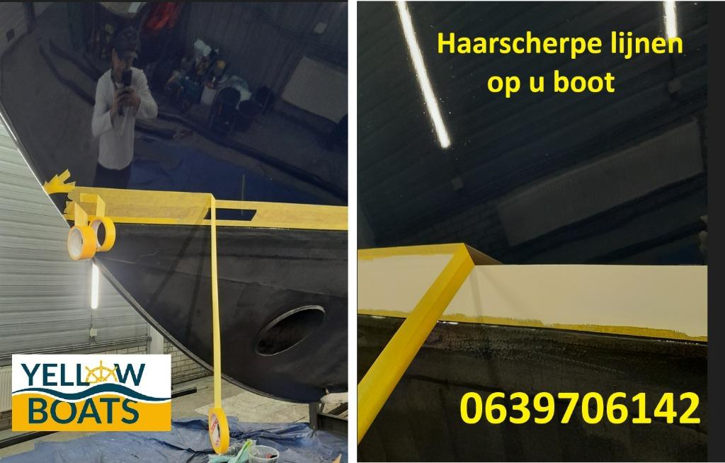 Bootschilder nodig? nieuwe antifauling  Polijstwerk Houtwerk