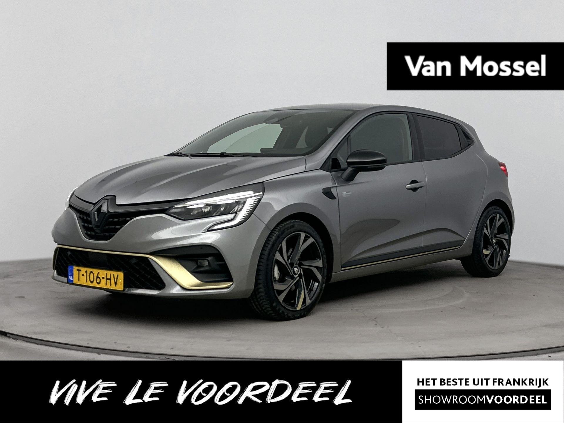 Renault Clio 1.6 E-Tech Hybrid 145 E-Tech Engineered | Pack, Auto's, Renault, Gebruikt, Euro 6, Leder en Stof, 23 km/l