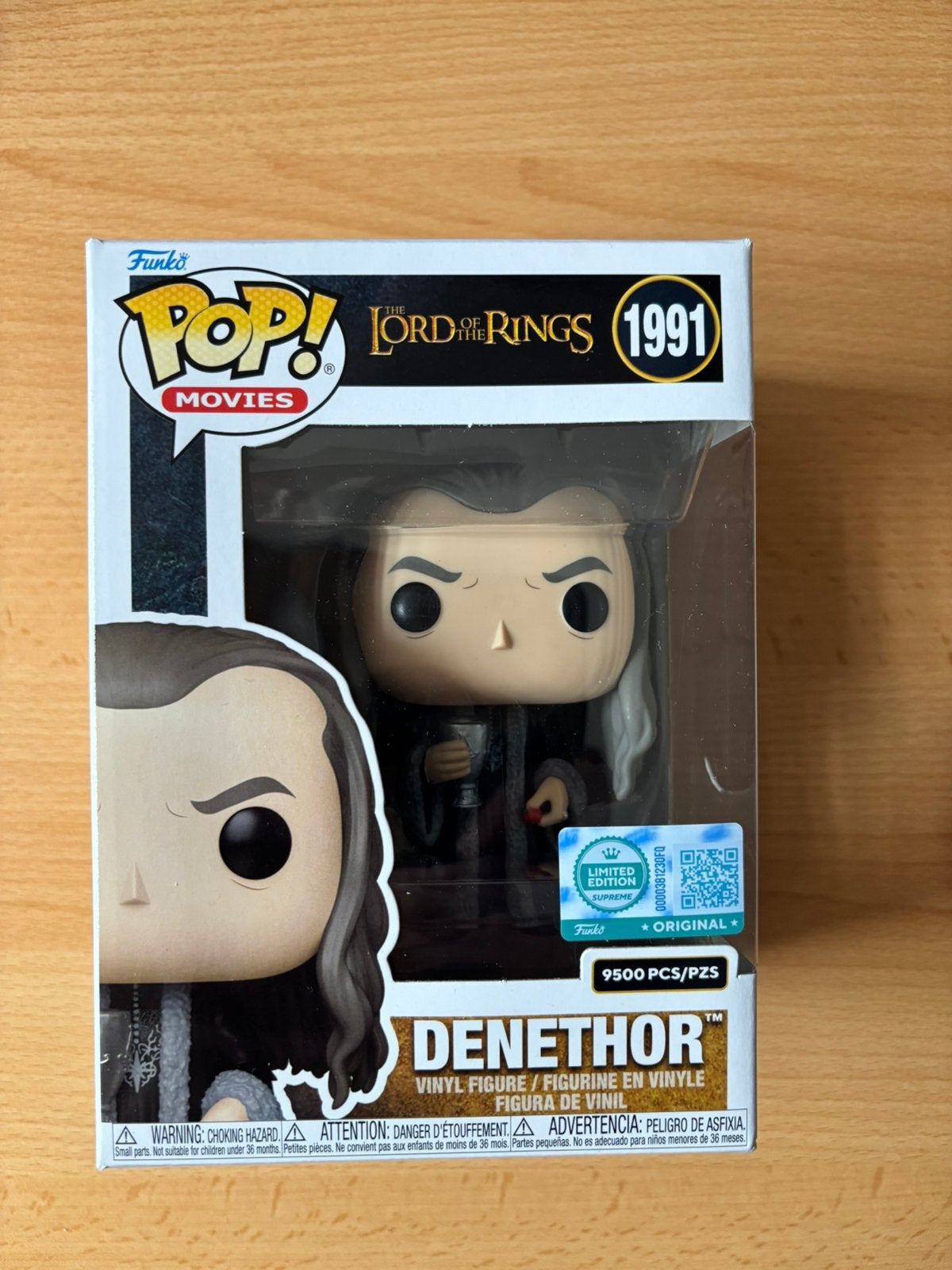 Funko Pop! Lord of the Rings Denethor (1991) Limited Edition, Verzamelen, Ophalen of Verzenden, Nieuw
