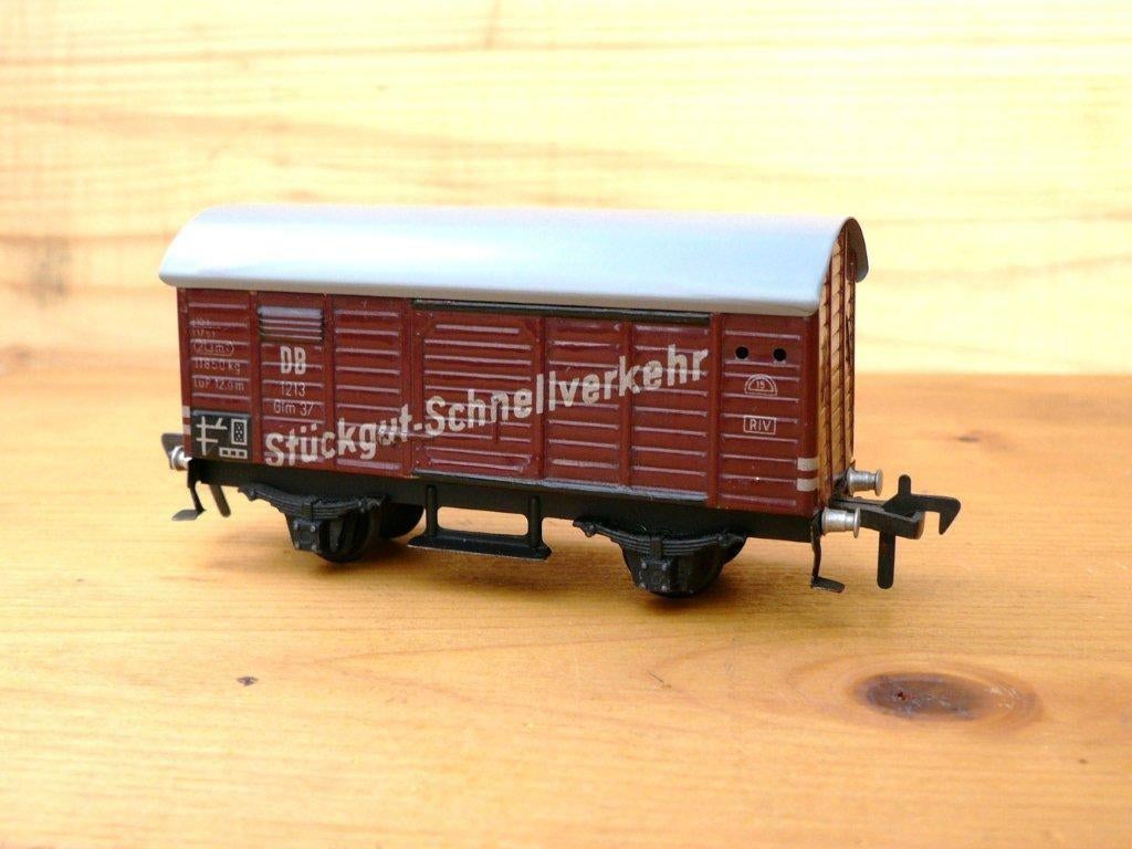 Fleischmann 1213 Goederenwagon stückgut schnellverkehr 1950., Hobby en Vrije tijd, Gelijkstroom, Fleischmann, Wagon, Ophalen of Verzenden