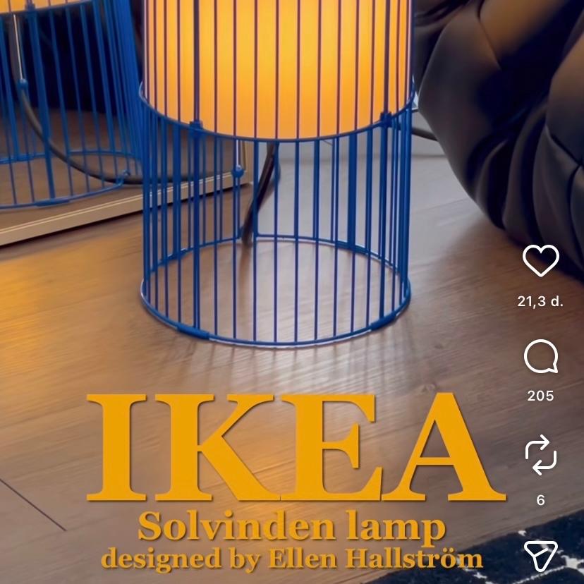 IKEA Solvinden lamp - Nieuw in doos, Ophalen of Verzenden, Zo goed als nieuw