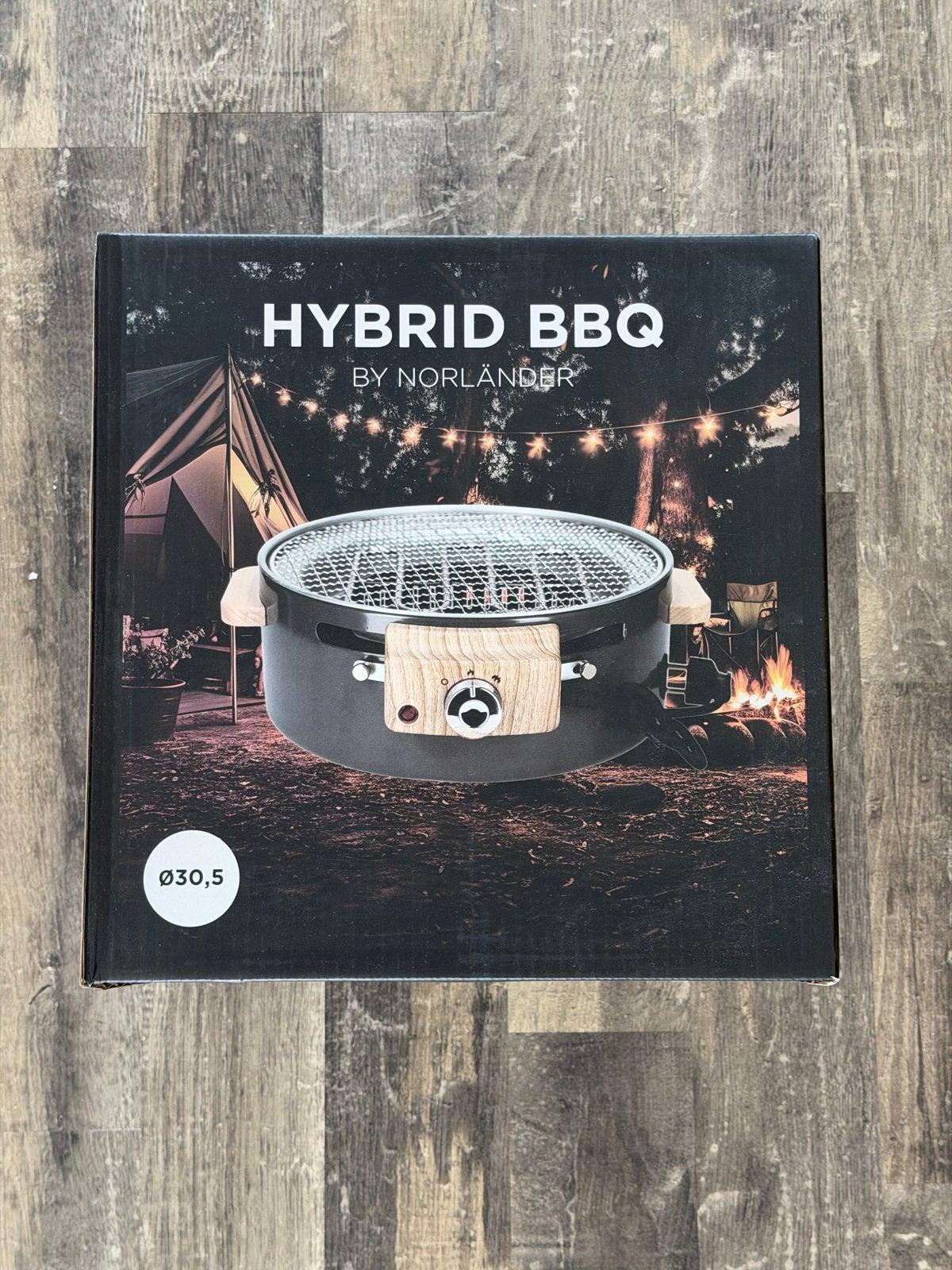 Nieuwe Norländer Hybride BBQ - Elektrisch en Houtskool, Ophalen of Verzenden, Nieuw