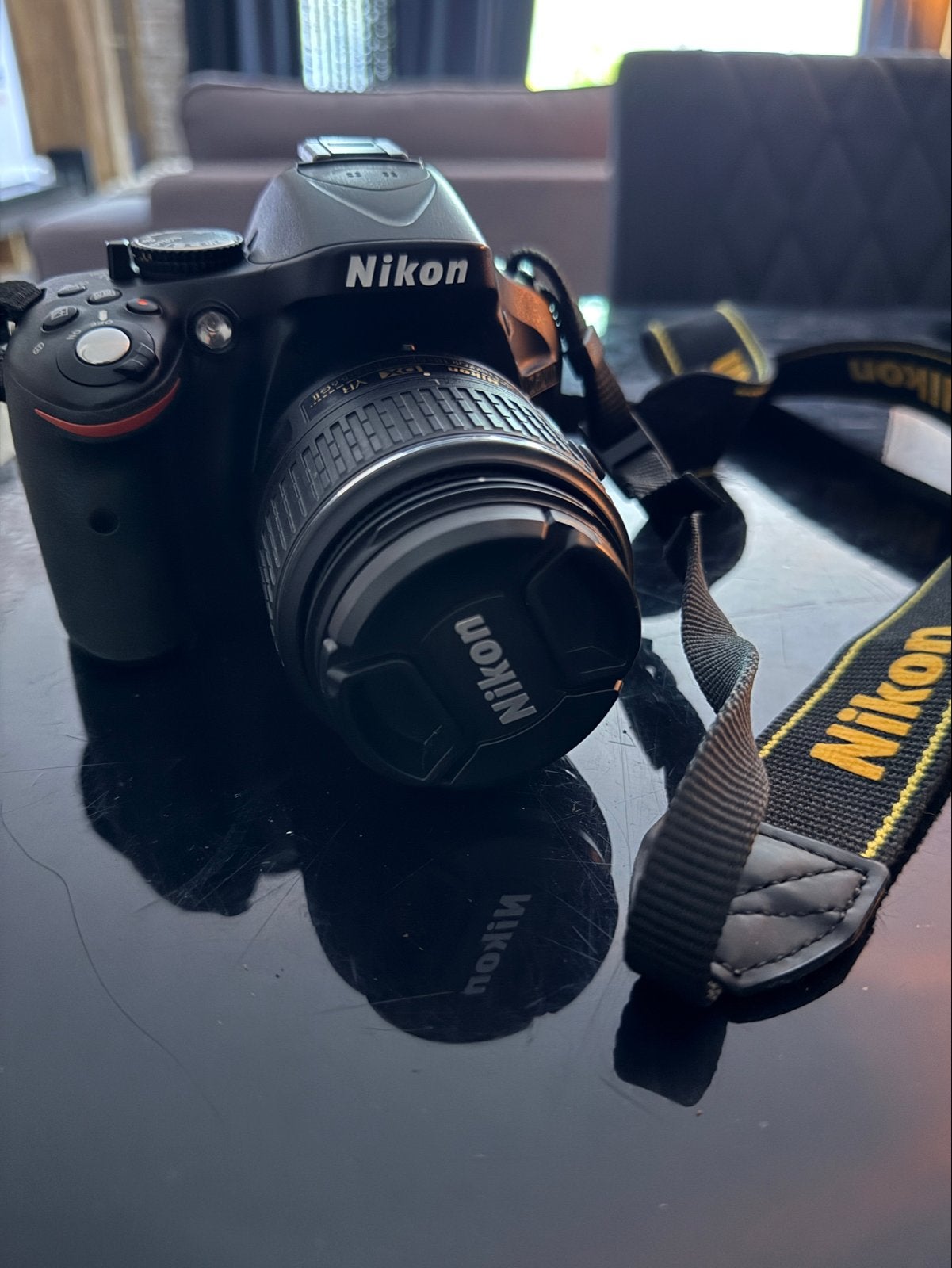 Nikon D5200 Spiegelreflexcamera met 18-55mm lens, Spiegelreflex, Ophalen of Verzenden, Zo goed als nieuw, 4 t/m 7 keer