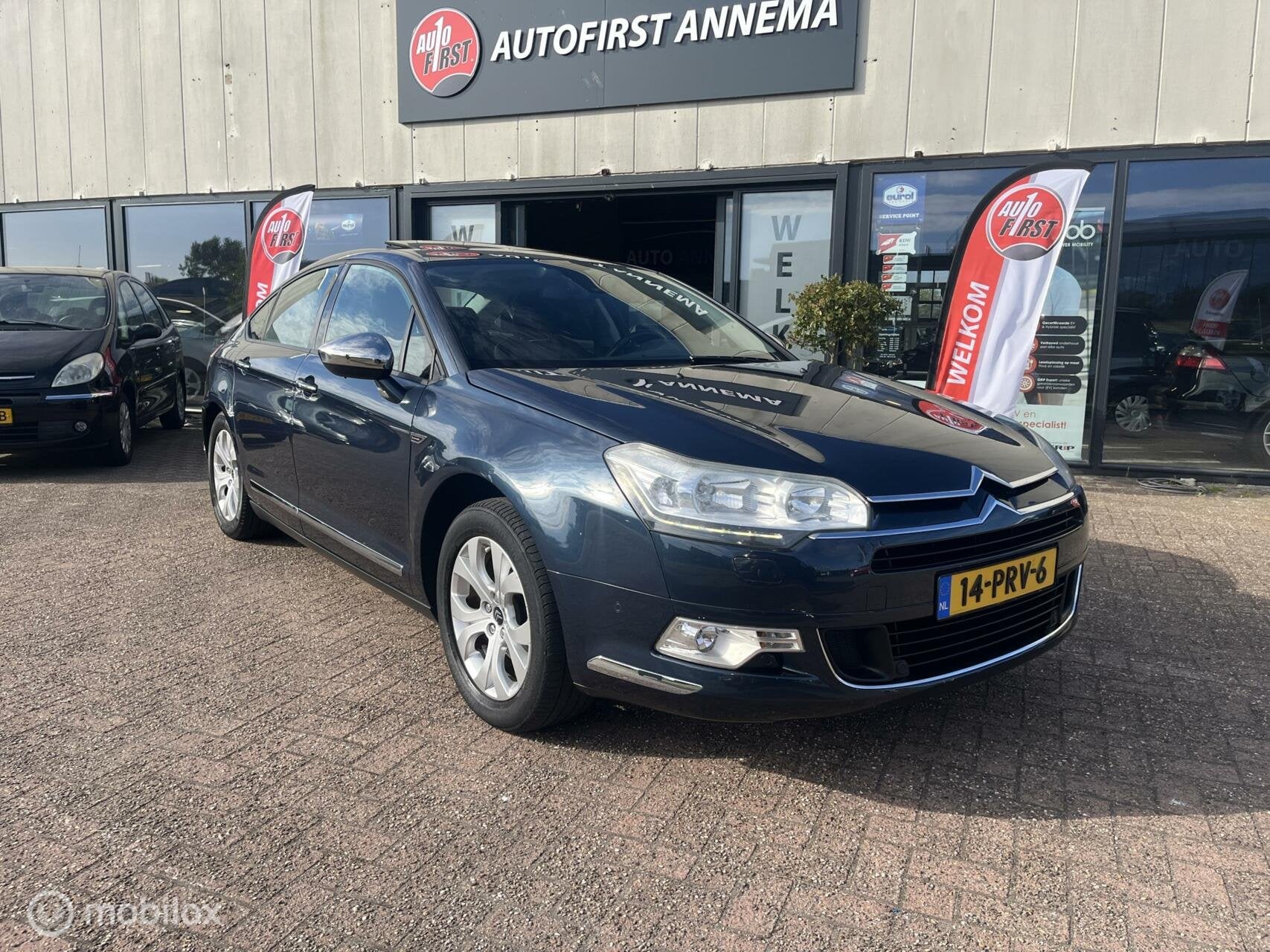 Citroen C5 1.6 THP Business 120pk Automaat Schuifdak, Euro 5, 1490 kg, Gebruikt, Zwart