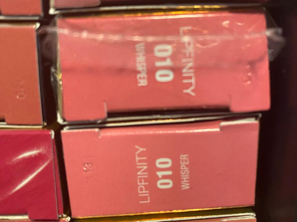 Max Factor Lipfinity nr010 Whisper (zonder topcoat), Lippen, Nieuw, Ophalen of Verzenden, Make-up