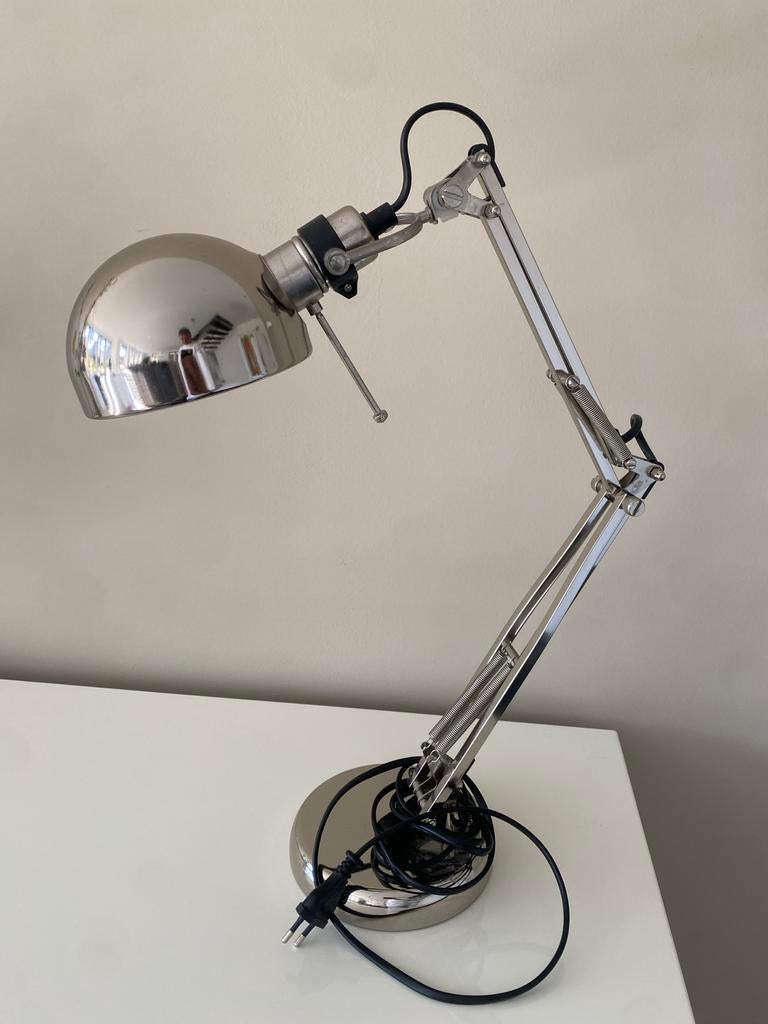 IKEA FORSÅ bureaulamp, vintage stijl, Ophalen of Verzenden, Zo goed als nieuw, Metaal, 75 cm of meer