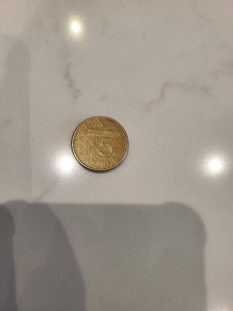 5 Gulden Munt 1989 - Koningin Beatrix, Postzegels en Munten, Munten | Nederland, Ophalen of Verzenden, Koningin Beatrix, 5 gulden