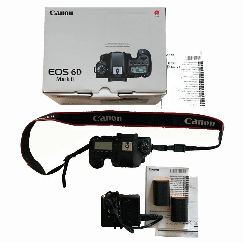 Canon EOS 6D MARK II DSLR Body fullframe camera izgst, Canon, Gebruikt, Spiegelreflex, Canon