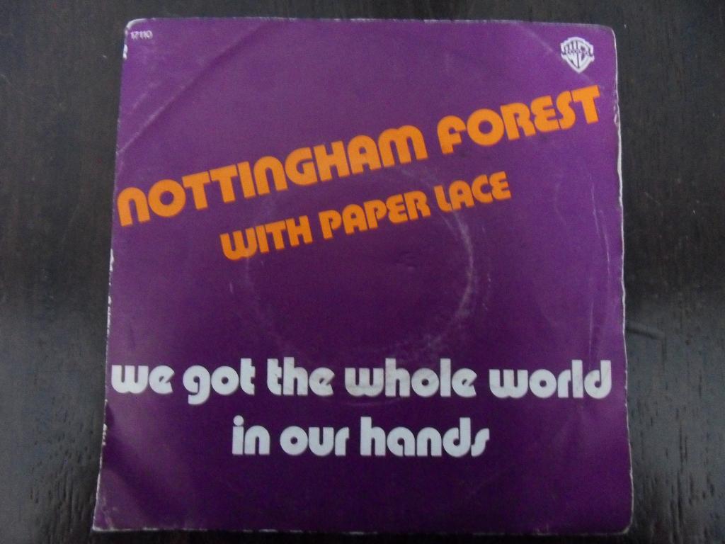 Nottingham Forrest - We got the whole world, Cd's en Dvd's, Vinyl Singles, Ophalen of Verzenden, Zo goed als nieuw, Pop