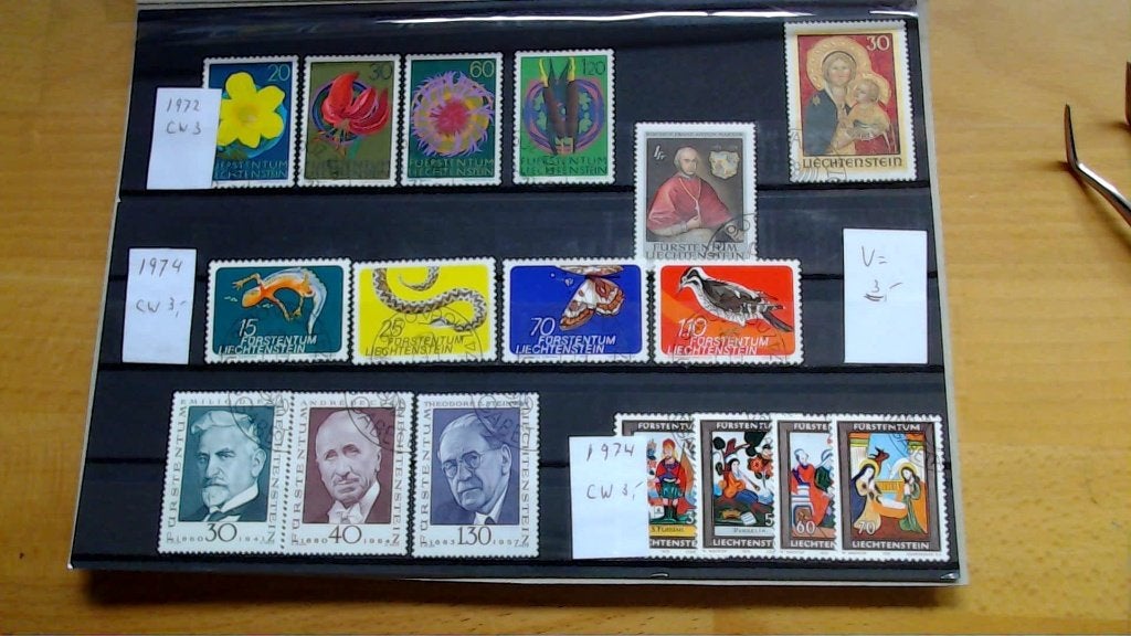 Postzegels Liechtenstein, Postzegels en Munten, Postzegels | Volle albums en Verzamelingen, Ophalen of Verzenden, Buitenland