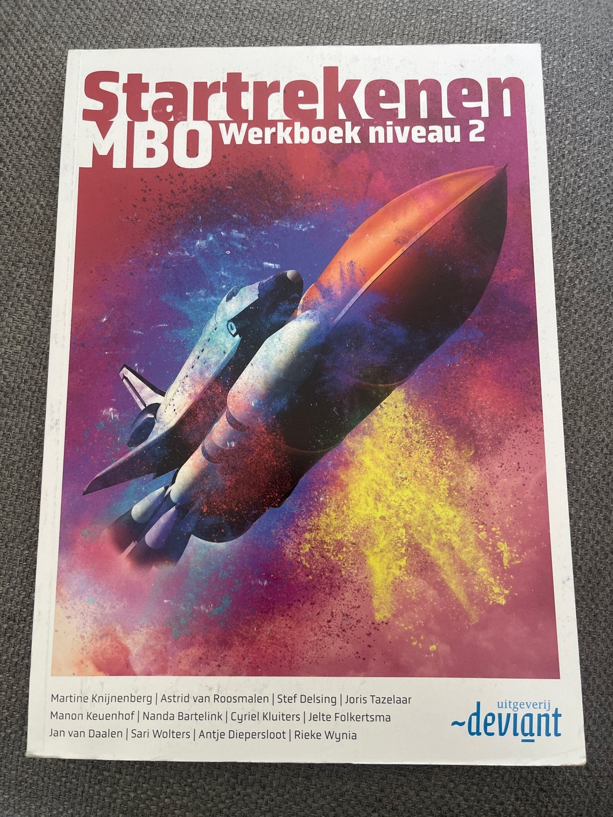 Startrekenen MBO Werkboek niveau 2 - Uitgeverij Deviant, Ophalen of Verzenden, Zo goed als nieuw, Overige niveaus, Overige vakken