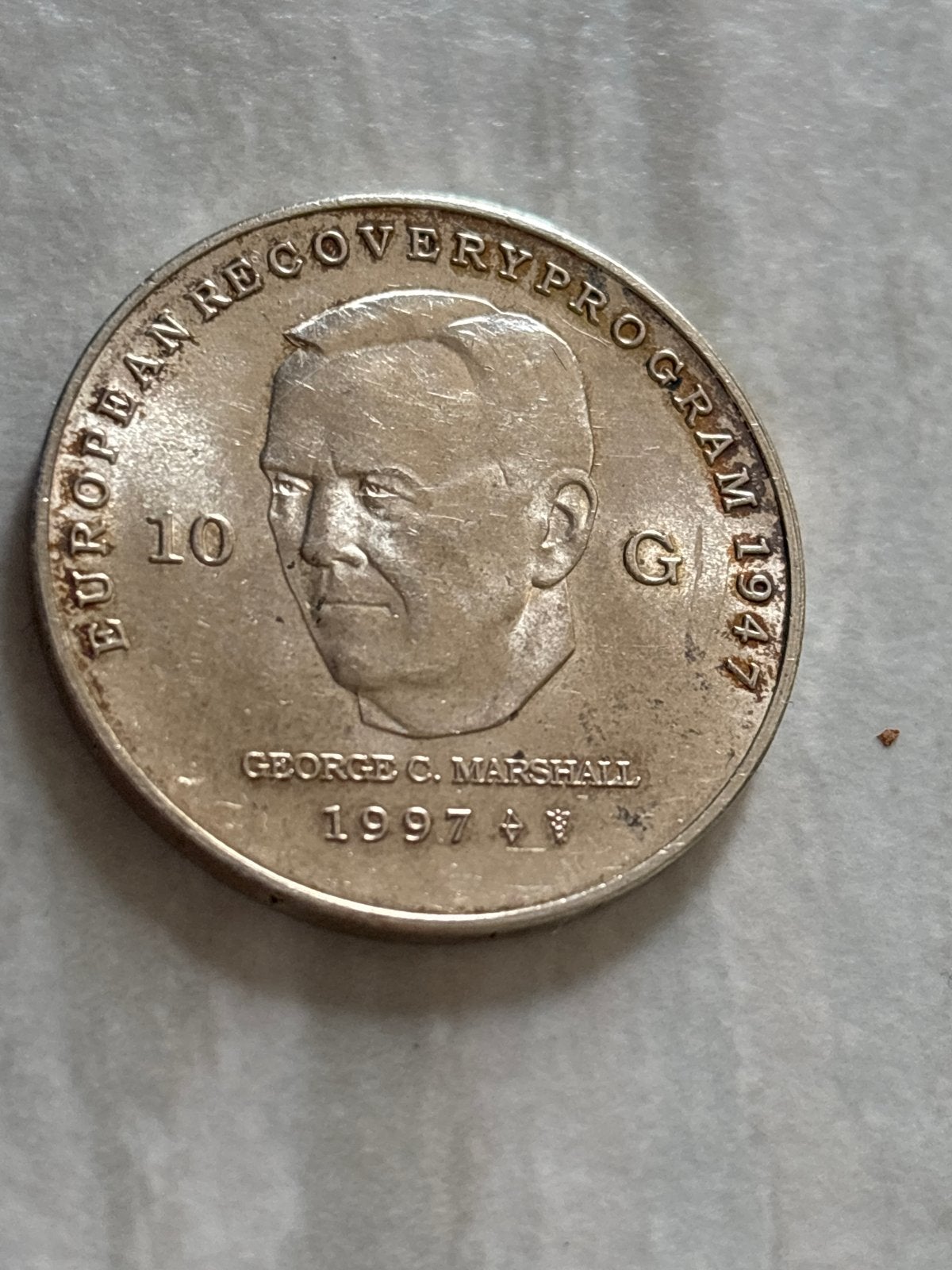 Zeldzame munt Koningin Beatrix 1997, Ophalen of Verzenden, Koningin Beatrix, Overige waardes, Losse munt