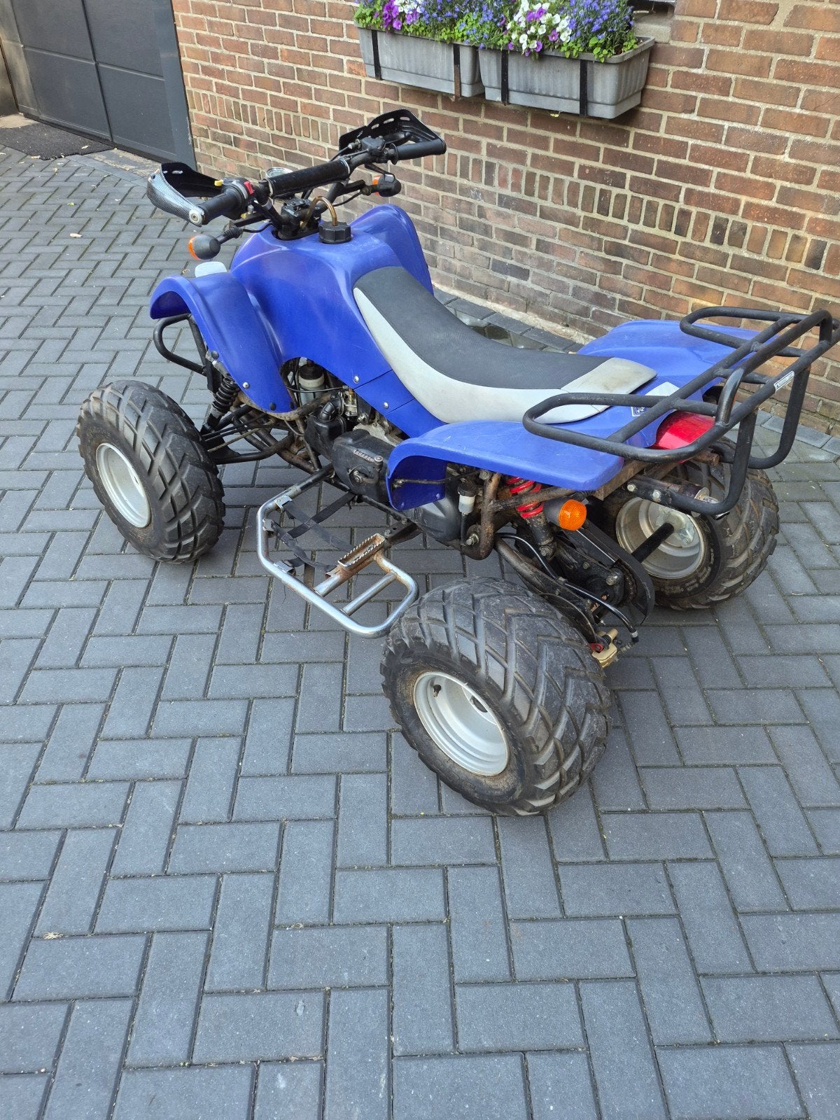 Acces 90cc 2-takt quad - Nieuwe carburateur en beurt!, 1 cilinder, 90 cc