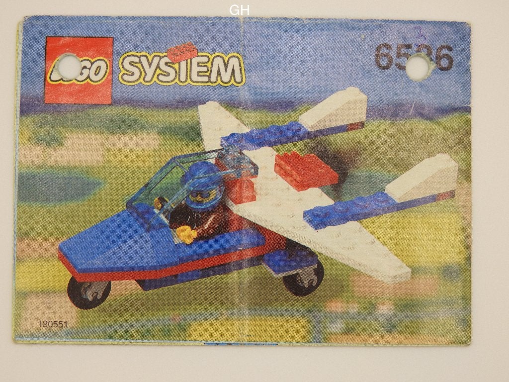 Lego 6536 Vintage Aero Hawk, Compleet, Gebruikt, Overige thema's, Lego