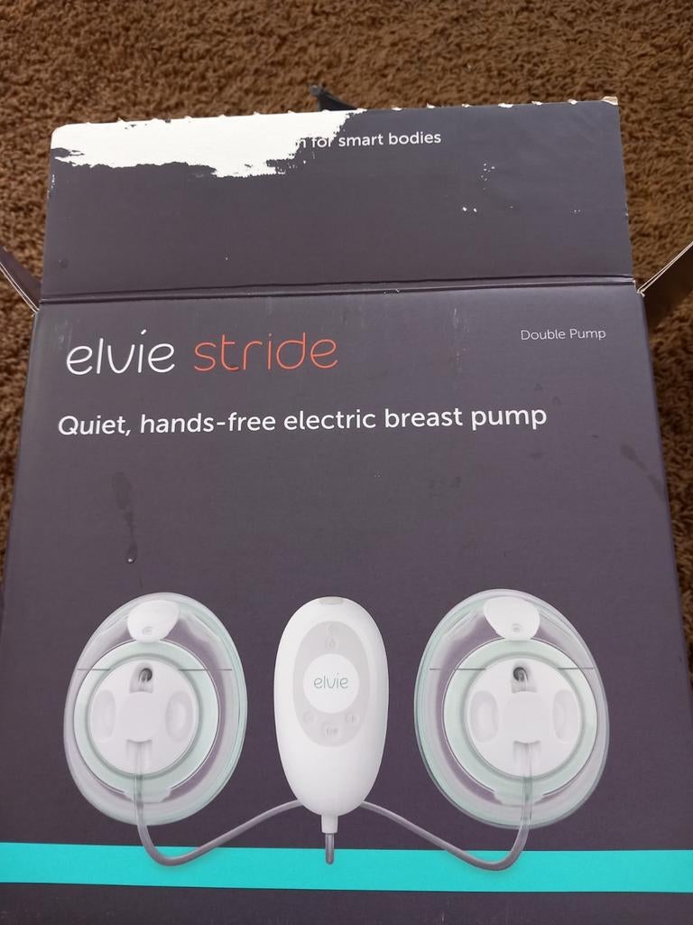 Elvie Stride Borstkolf - Stil en Handsfree, Kinderen en Baby's, Babyvoeding en Toebehoren, Ophalen of Verzenden, Zo goed als nieuw
