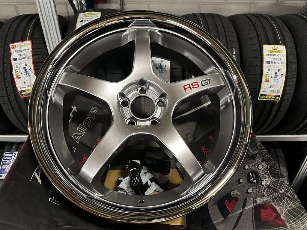 NIEUWE 19inch Breyton Look Cup Velgen set! 5x100 ZEER DIK!, 19 inch, -, -, Banden en Velgen