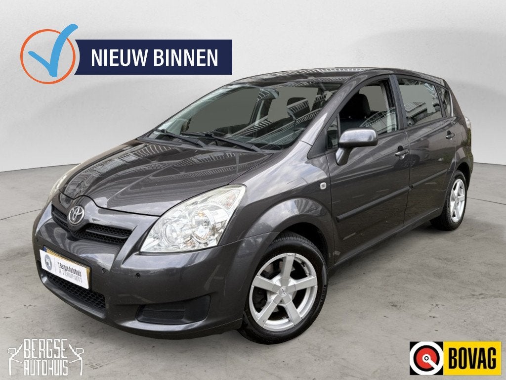 Toyota Verso 1.6 VVT-i Terra Cruise Airco Pdc Bt Lmv, 13 km/l, Dealer onderhouden, Gebruikt, Zwart