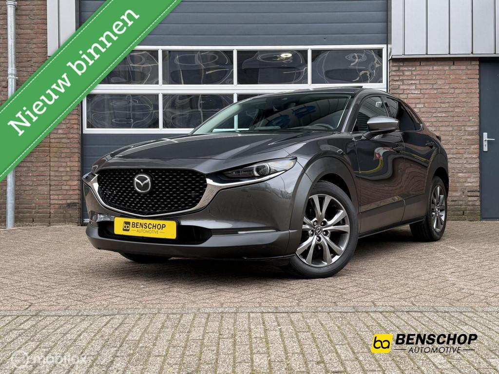 Mazda CX-30 2.0 e-SkyActiv-X Hybrid Luxury Schuifdak Leer Na, 1998 cc, 15 km/l, Zwart, 4 cilinders