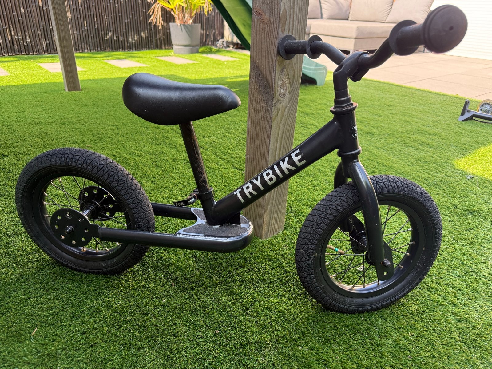 Trybike loopfiets zwart, Ophalen, Zo goed als nieuw, Minder dan 16 inch