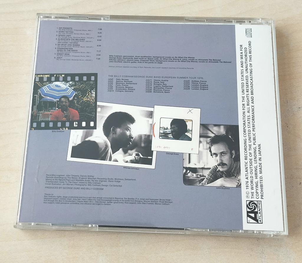 The Billy Cobham George Duke Band Live On Tour In Europe CD, Ophalen of Verzenden, 1960 tot 1980, Gebruikt, Jazz