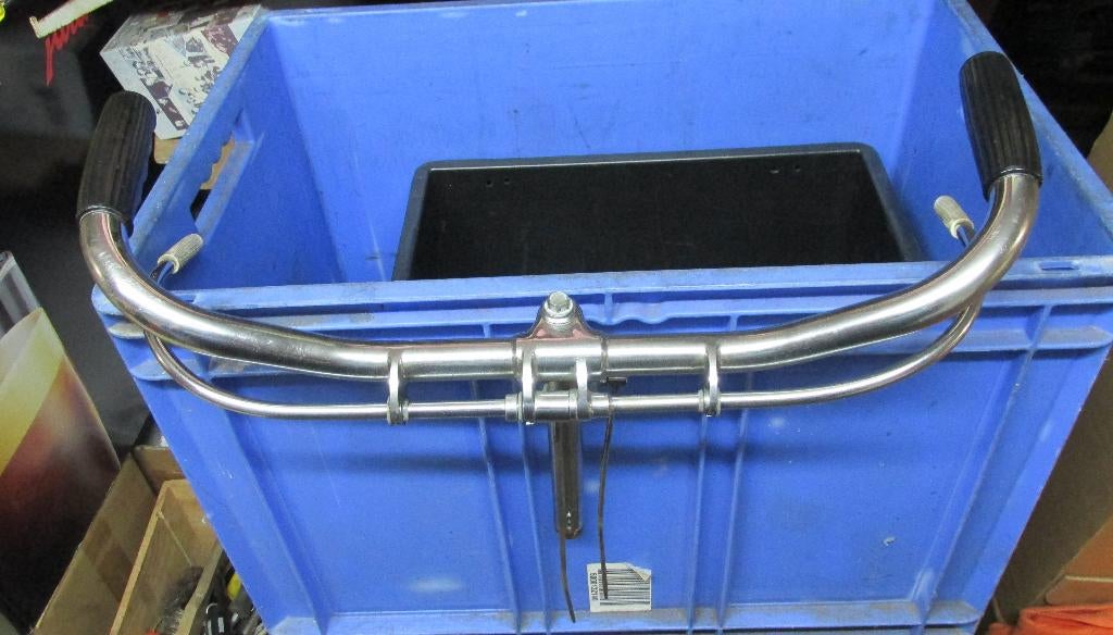 Gazelle stuur voor Toer Populair, Trimsport met trommelrem, Toerfiets, Gebruikt, Stuur, Staal