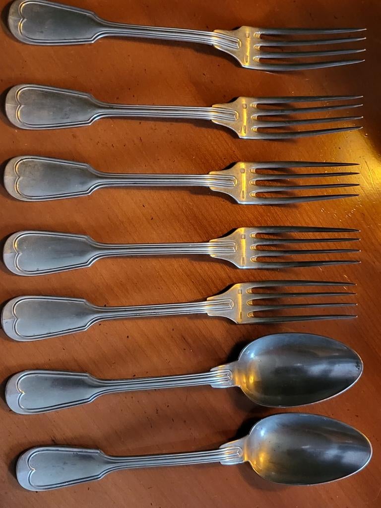 Mooi zilver/verzilverd bestek van Chrislofte, Ophalen of Verzenden