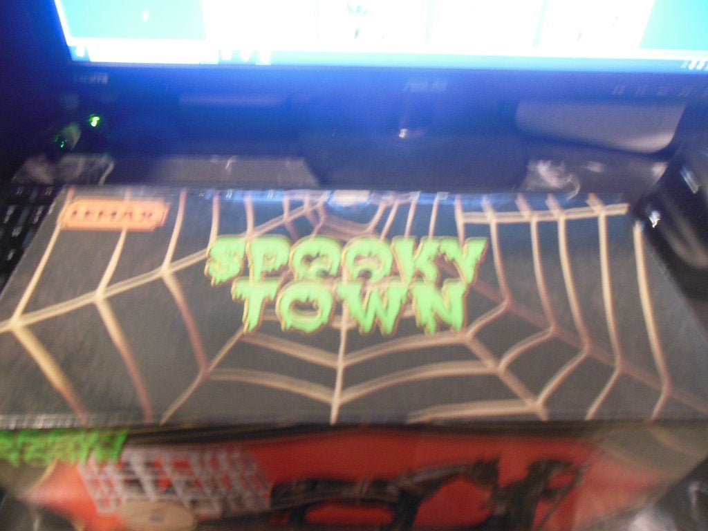 lemax halloween spooky town paard en wagen magere hein, Ophalen of Verzenden, Nieuw
