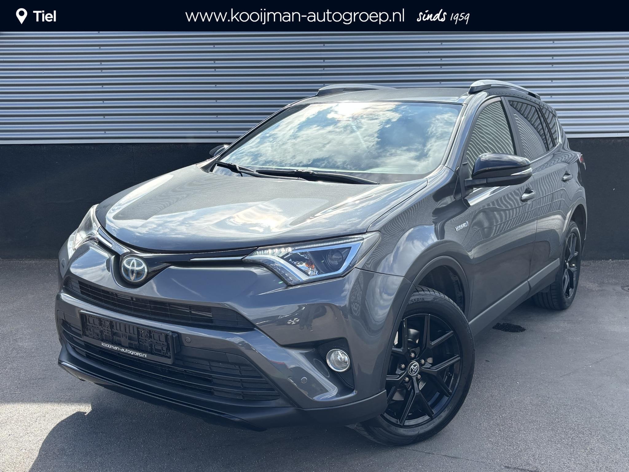 Toyota Rav4 2.5 Hybrid AWD Dynamic Smart Key, Parkeersensore, Auto's, Automaat, Stof, Gebruikt, Euro 6