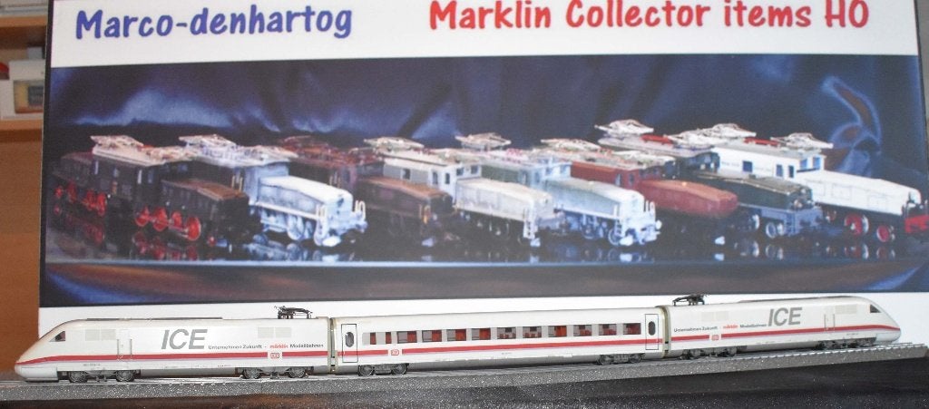 Märklin pressepräsent 1993 ICE, Wisselstroom, Treinset, Ophalen of Verzenden, Zo goed als nieuw