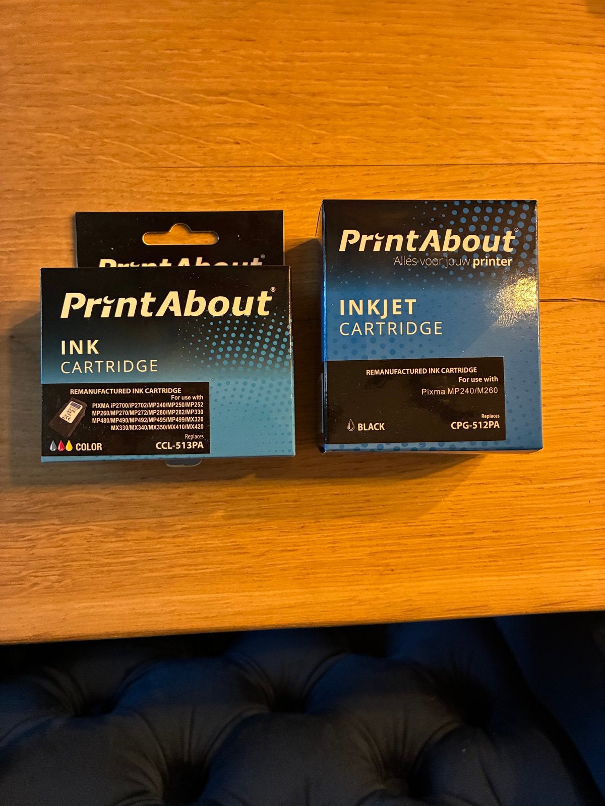 PrintAbout Inkjet Cartridges - Kleur & Zwart (voor beide), Ophalen, Nieuw, Cartridge