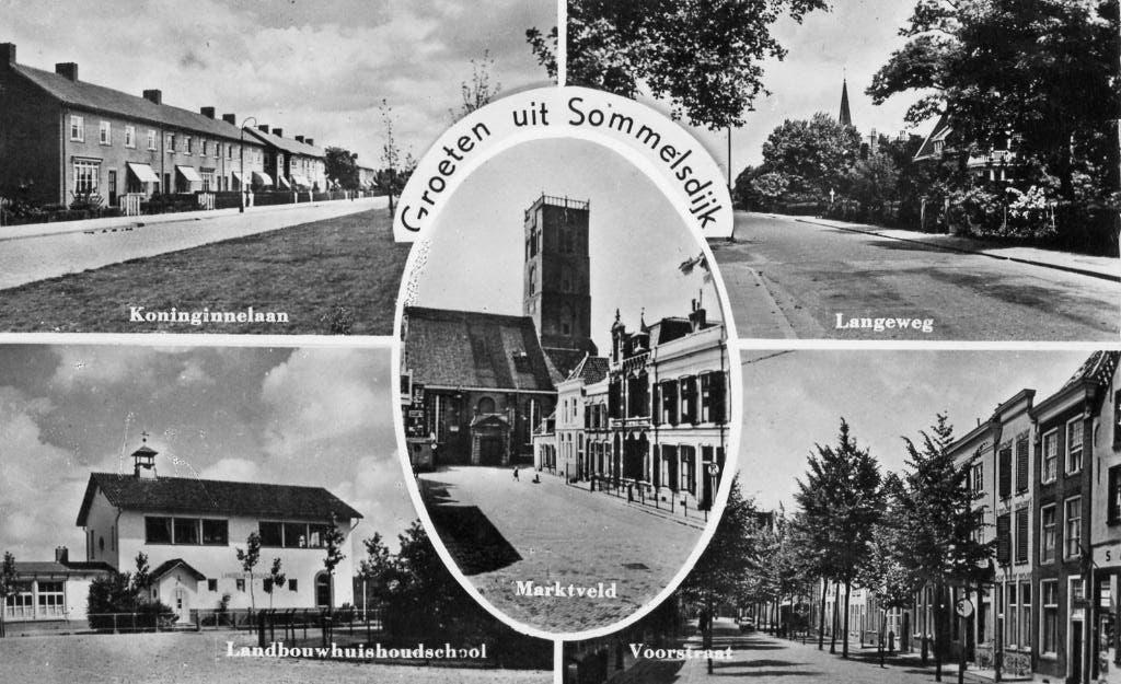 Sommelsdijk Ansichtkaart, Verzamelen, Ansichtkaarten | Nederland, Verzenden