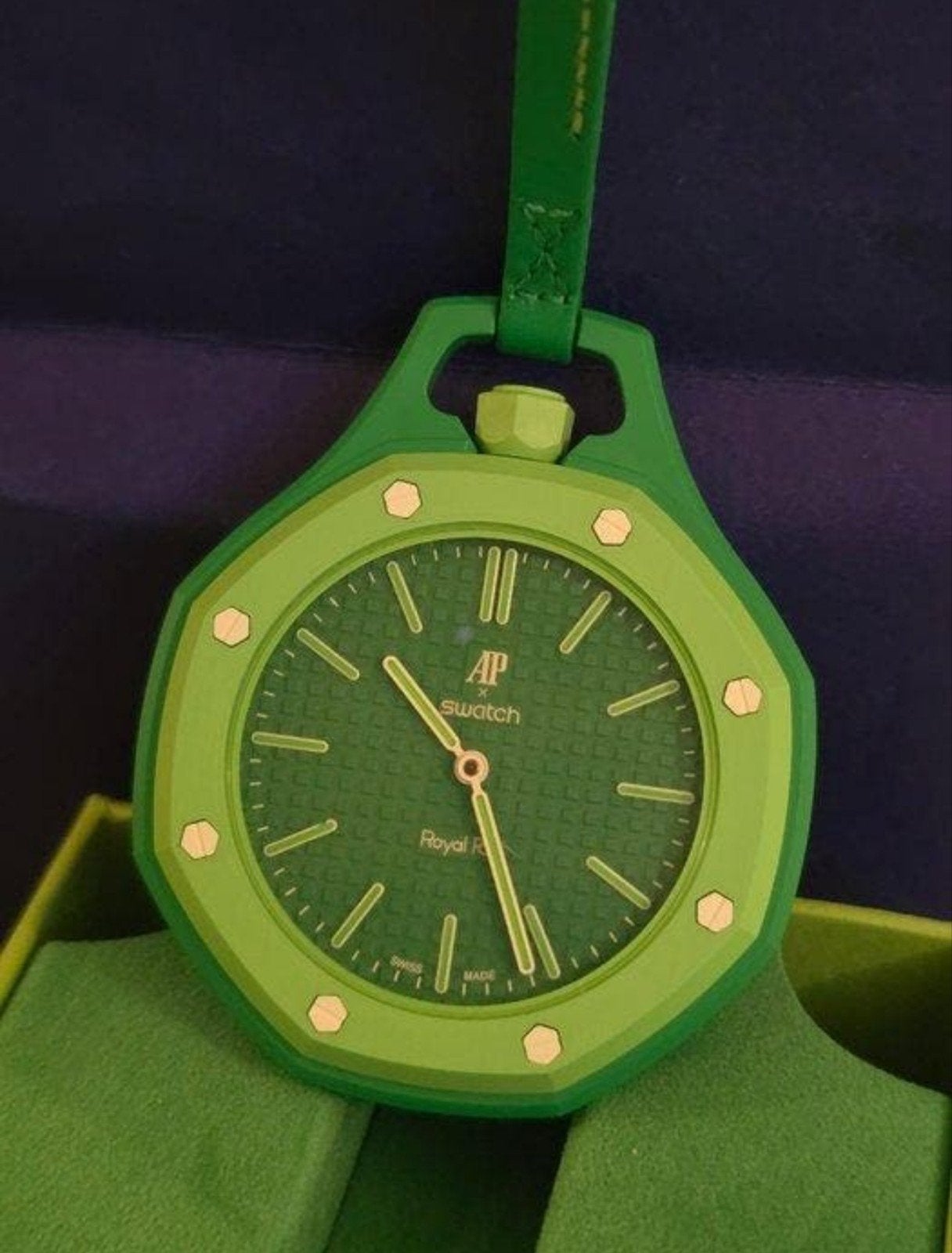 AP X SWATCH ROYAL POP GREEN !, Ophalen of Verzenden