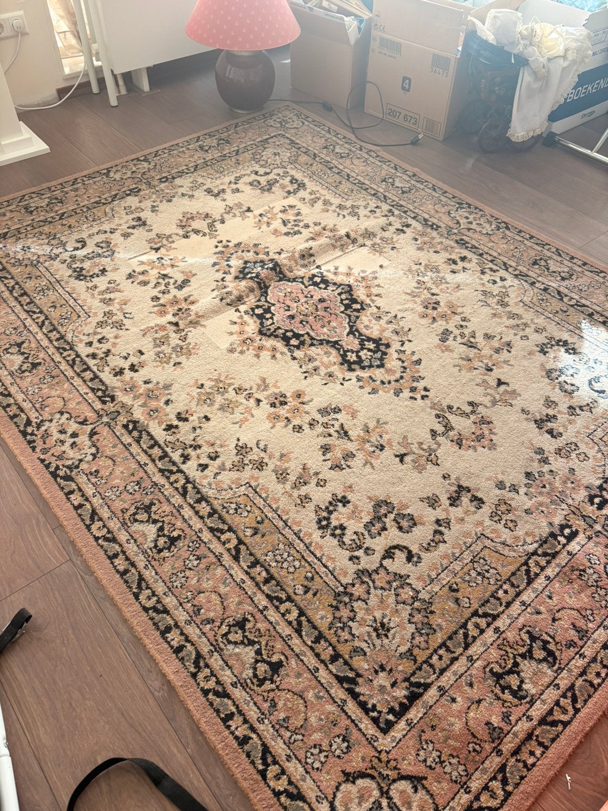 Vloerkleed kleed 225x170, Ophalen, Gebruikt, 150 tot 200 cm, 200 cm of meer