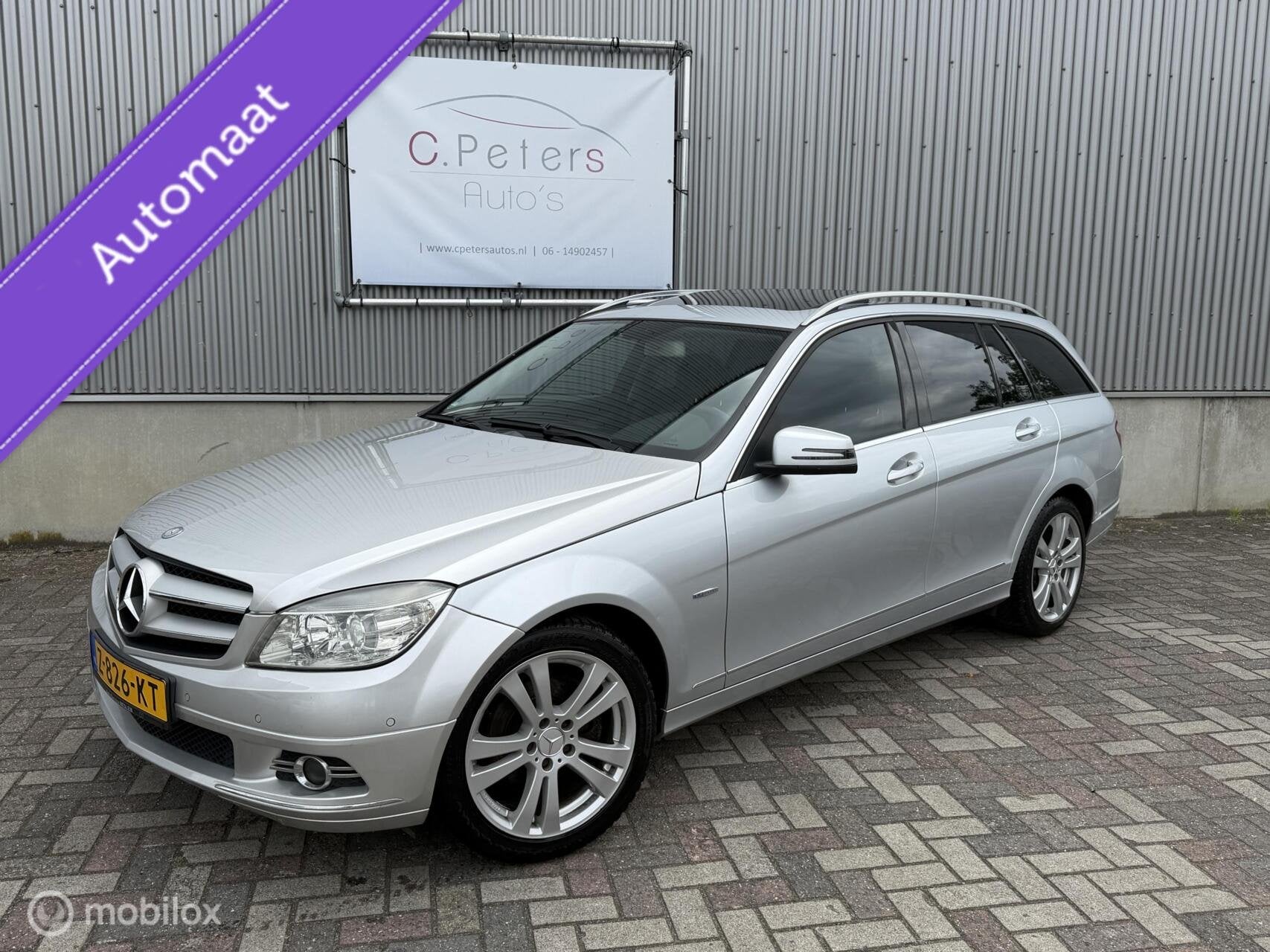 Mercedes C-klasse Estate 180 Avantgarde Automaat 2011 / Schu, Automaat, 1455 kg, Verwarmde buitenspiegels, 84 €/maand