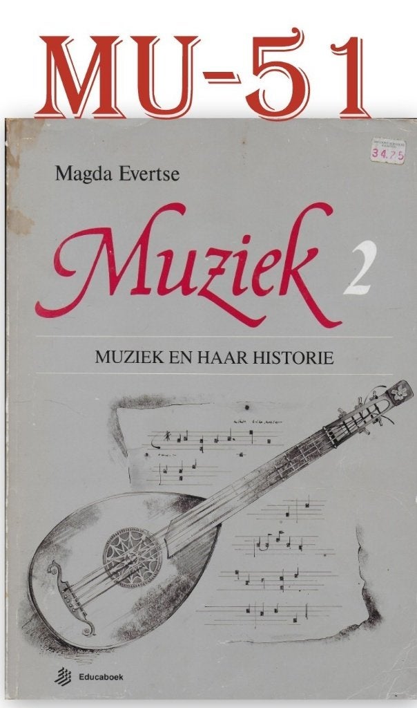 Mu -51  Muziek en haar historie, Ophalen of Verzenden, Gebruikt, Artiest of Componist, Populair