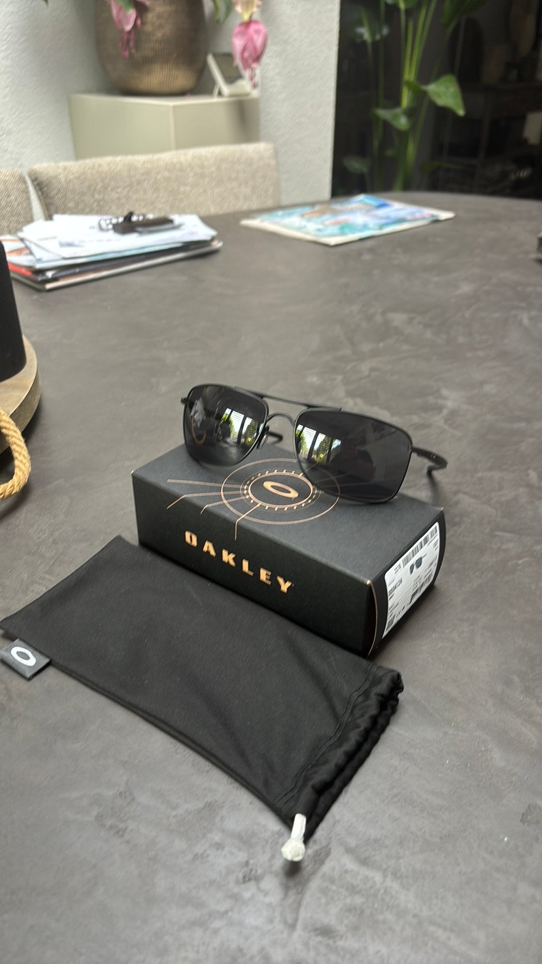 Oakley gauge 8 Large grey lens.  Als nieuw, Ophalen of Verzenden, Zo goed als nieuw, Overige typen