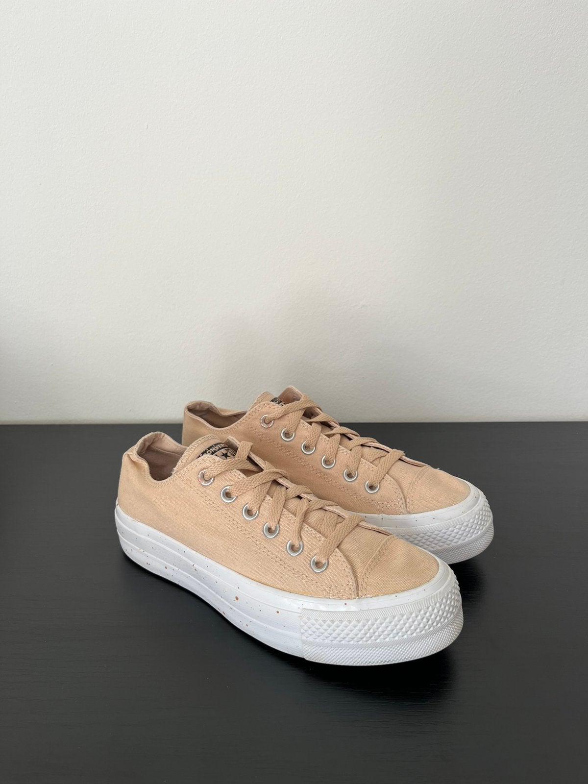 Converse All Star platform dikke zool maat 38, Ophalen of Verzenden, Zo goed als nieuw, Roze, Sneakers of Gympen