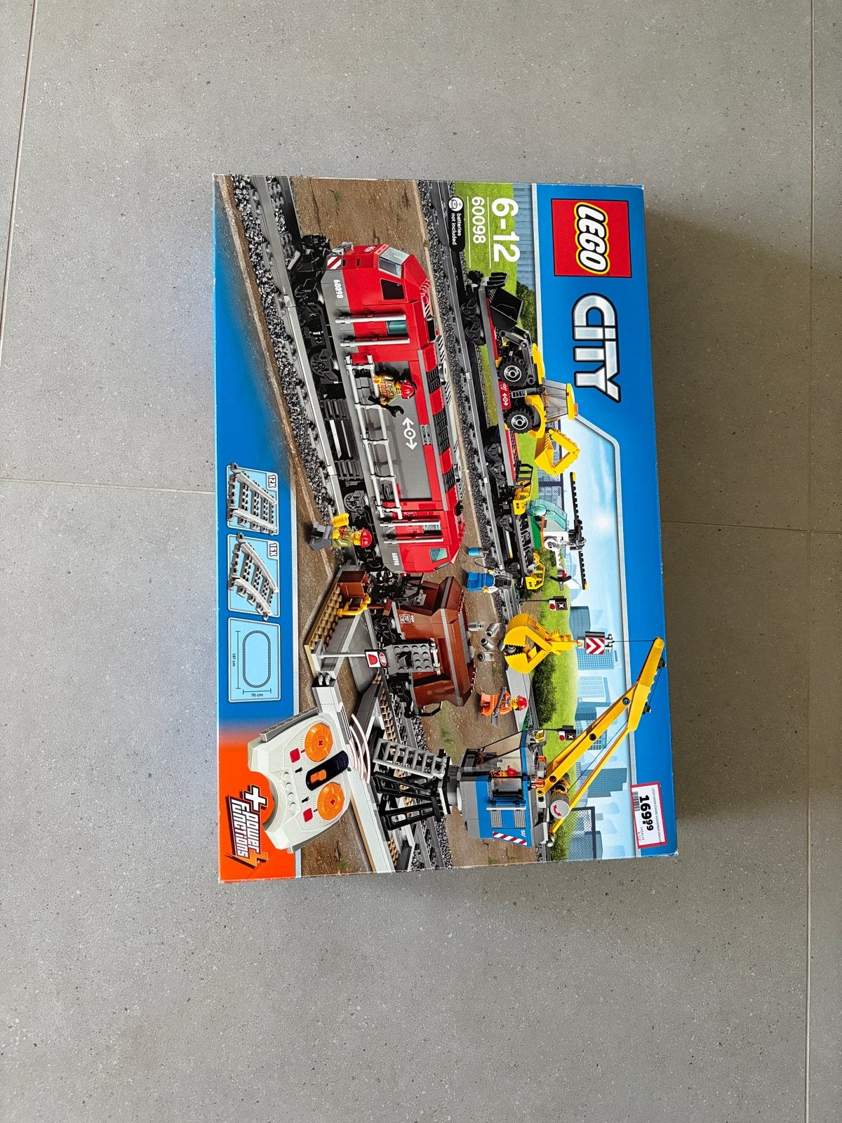 Lego City Trein set 60098 met extra rails 7499 en 7895, City, Lego, Ophalen of Verzenden, Zo goed als nieuw