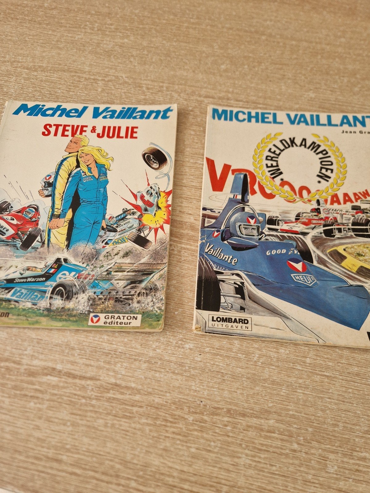 Michel Vaillant stripboeken, Boeken, Stripboeken, Meerdere stripboeken, Ophalen of Verzenden, Gelezen, Jean Graton