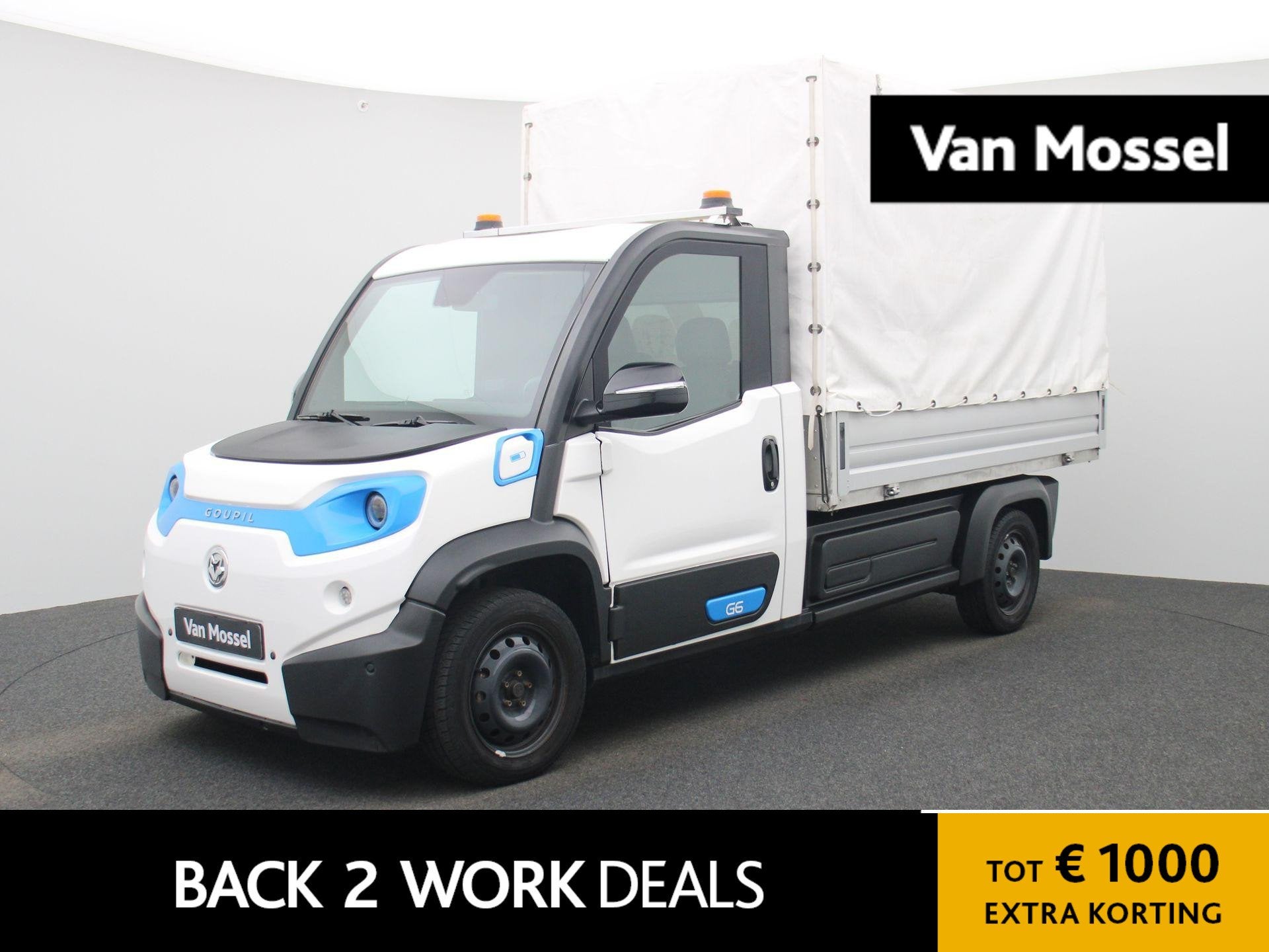 Goupil G6 | Camera | Radio | Trekhaak | Lederen Bekleding |, Auto's, 12 maanden, Gebruikt, Te koop, BTW verrekenbaar